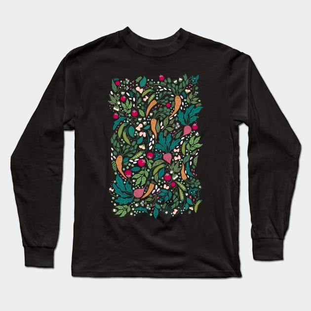 Farm to Table Long Sleeve T-Shirt by Jacqueline Hurd